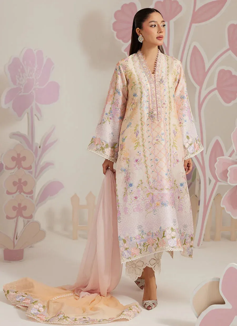 Farah Talib Aziz Frou Frou Ramadan Edit Raw Silk – view 8 – Poshaq