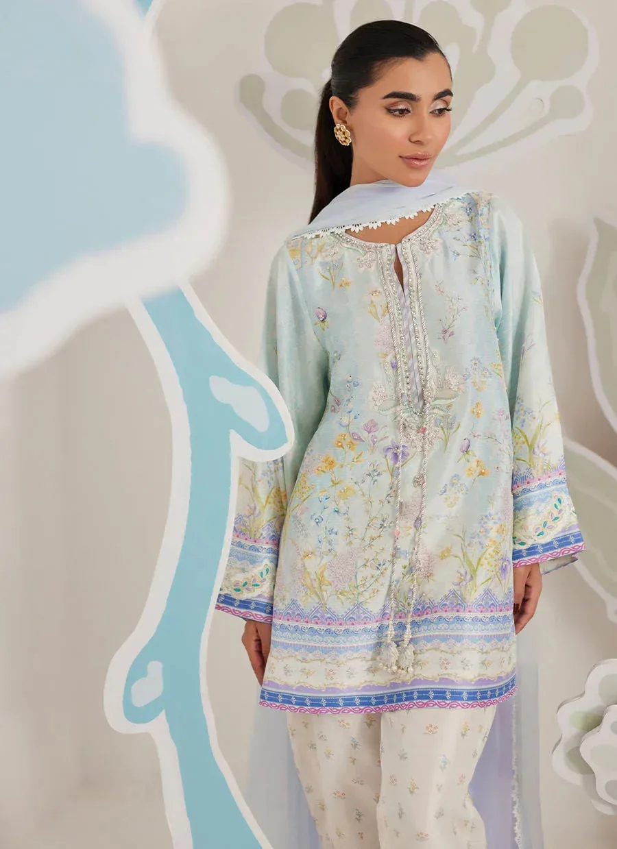 Farah Talib Aziz Frou Frou Ramadan Edit Raw Silk – view 5 – Poshaq