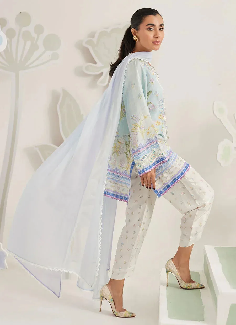 Farah Talib Aziz Frou Frou Ramadan Edit Raw Silk – view 9 – Poshaq