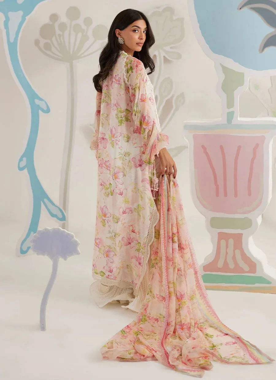 Farah Talib Aziz Frou Frou Ramadan Edit Chiffon – view 2 – Poshaq