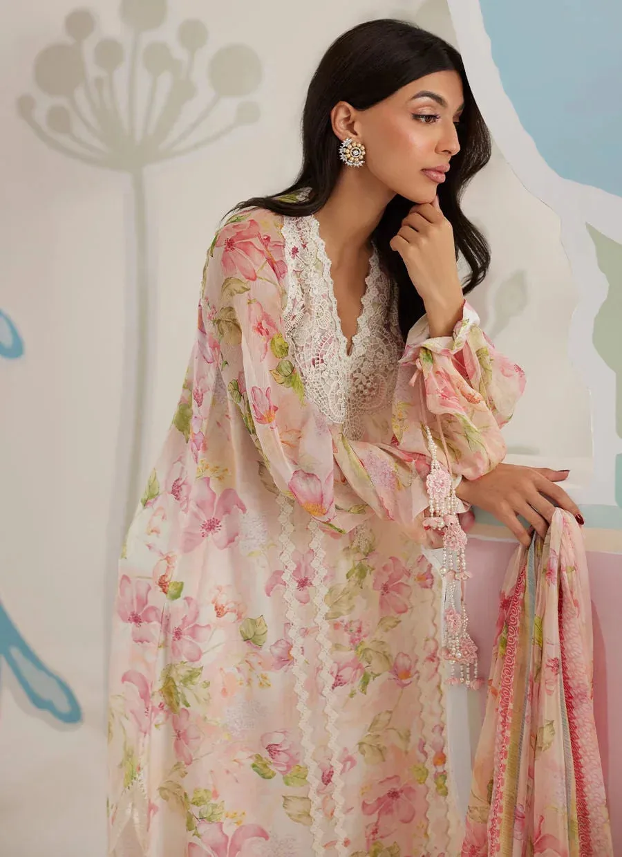 Farah Talib Aziz Frou Frou Ramadan Edit Chiffon – view 6 – Poshaq