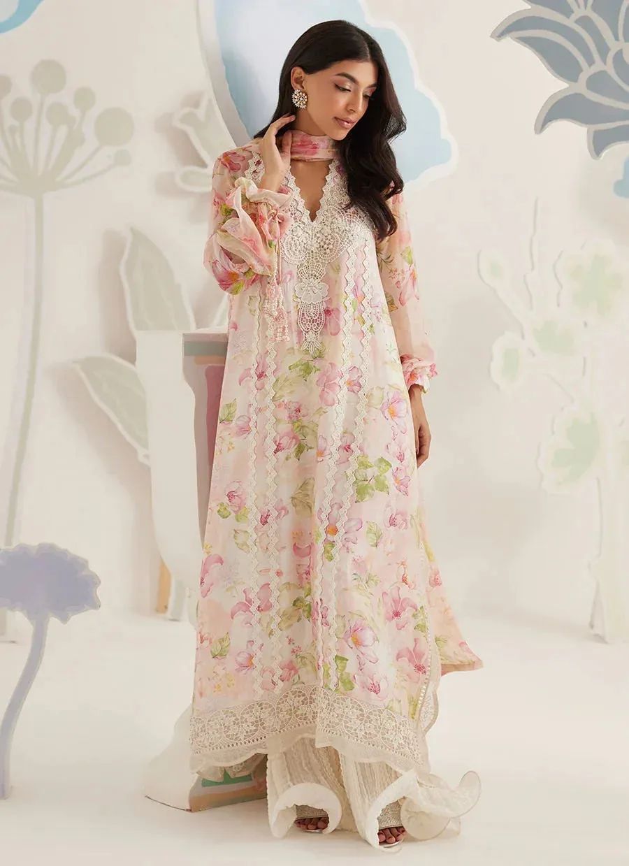 Farah Talib Aziz Frou Frou Ramadan Edit Chiffon – view 7 – Poshaq