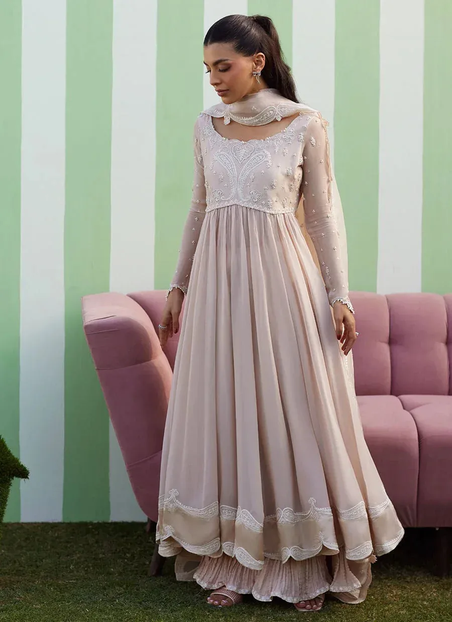 Farah Talib Aziz Luna Eid 26 Pink – view 3 – Poshaq