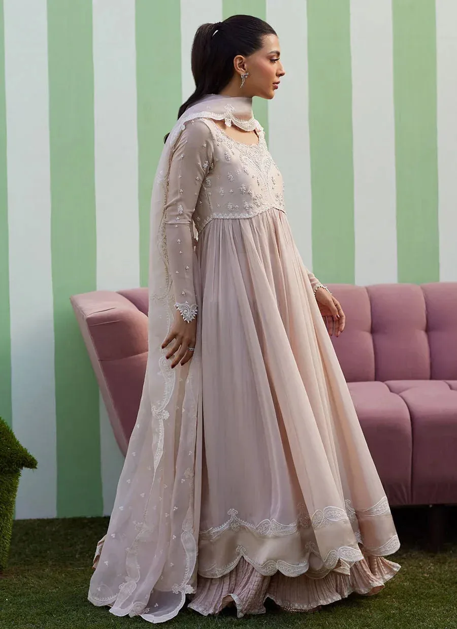 Farah Talib Aziz Luna Eid 26 Pink – view 5 – Poshaq