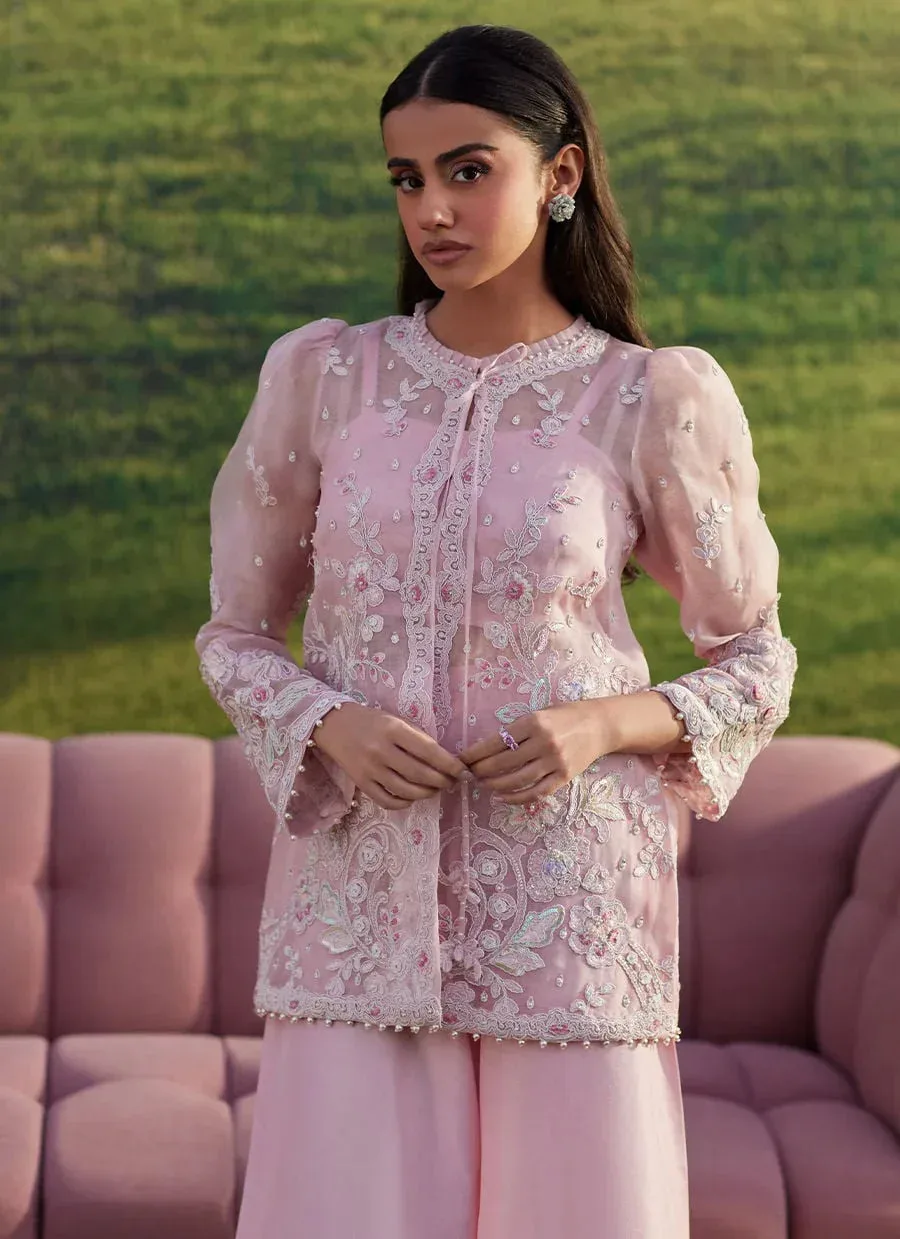 Farah Talib Aziz Luna Eid 26 Organza – view 4 – Poshaq