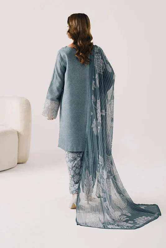 Imrozia Premium Floral Atelier Lawn Chiffon – view 1 – Poshaq