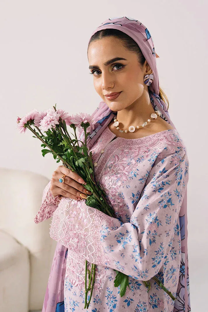 Imrozia Premium Floral Atelier Lawn Chiffon – view 3 – Poshaq