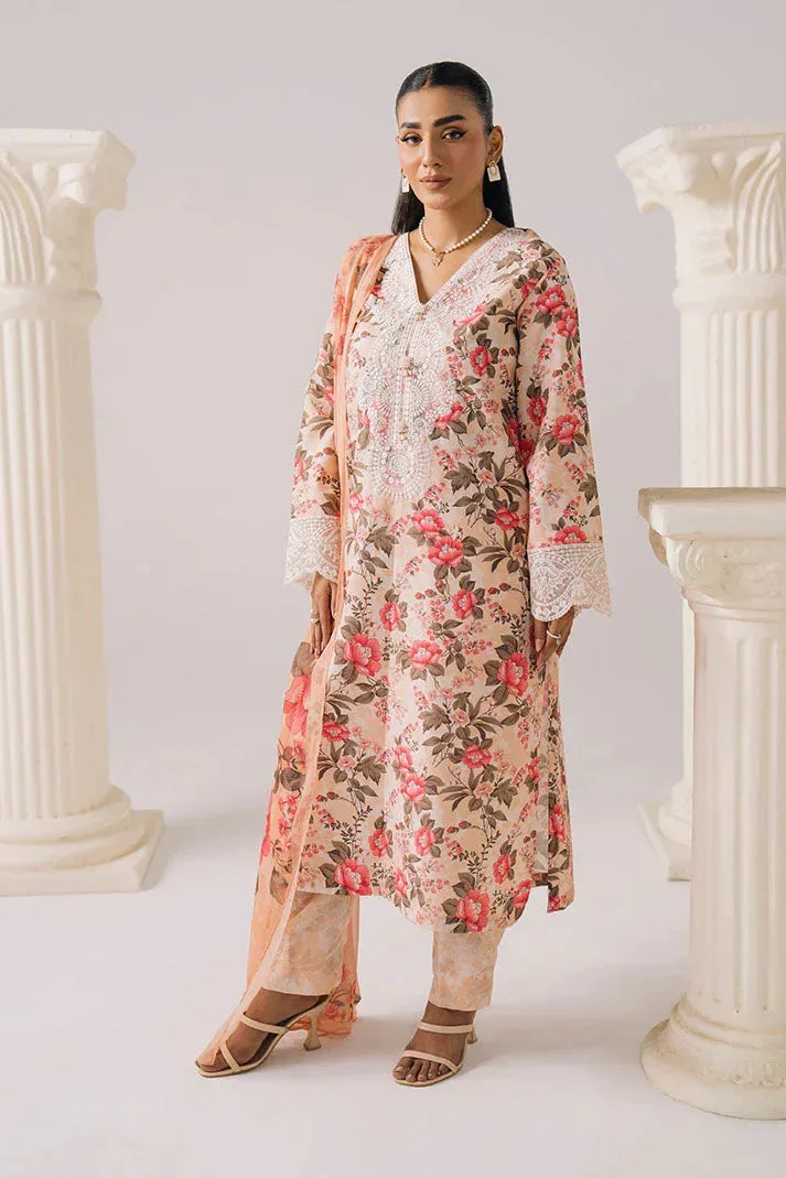 Imrozia Premium Floral Atelier Lawn Chiffon – view 5 – Poshaq