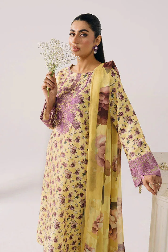 Imrozia Premium Floral Atelier Lawn Chiffon – view 3 – Poshaq