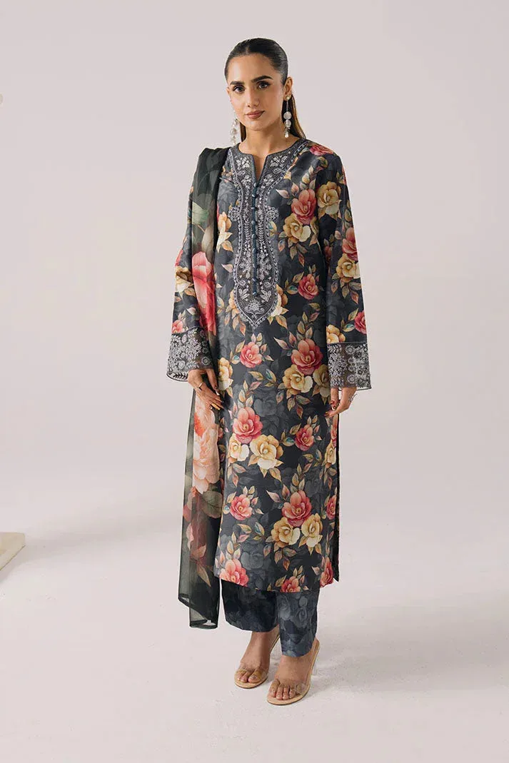 Imrozia Premium Floral Atelier Lawn Chiffon – view 1 – Poshaq