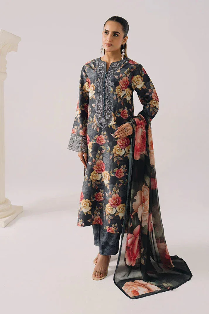 Imrozia Premium Floral Atelier Lawn Chiffon – view 4 – Poshaq