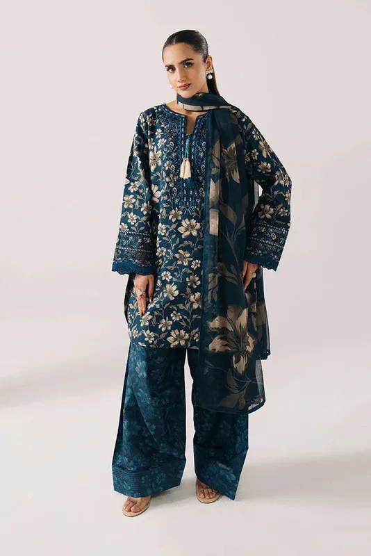 Imrozia Premium Floral Atelier Lawn Chiffon – view 1 – Poshaq