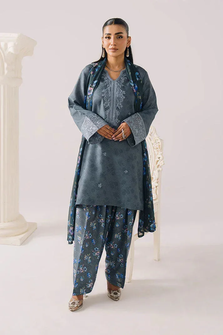 Imrozia Premium Floral Atelier Lawn Chiffon – view 1 – Poshaq