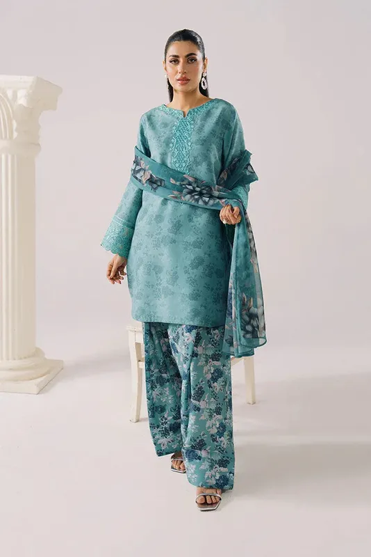 Imrozia Premium Floral Atelier Lawn Chiffon – view 1 – Poshaq