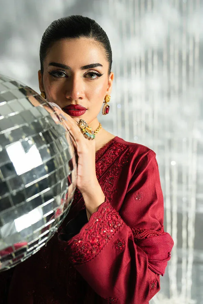 Imrozia Premium Rosaile Luxury Pret Raw Silk – view 3 – Poshaq