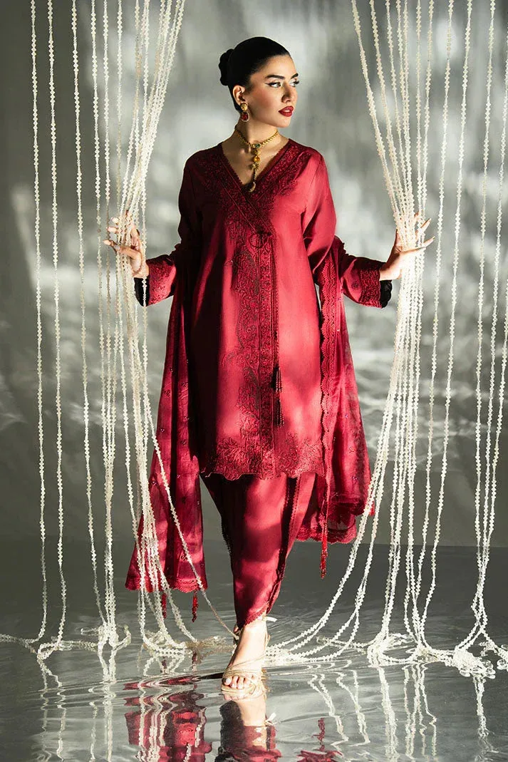 Imrozia Premium Rosaile Luxury Pret Raw Silk – view 4 – Poshaq