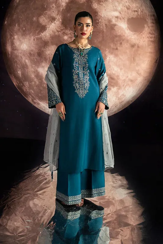 Imrozia Premium Rosaile Luxury Pret Raw Silk – view 1 – Poshaq