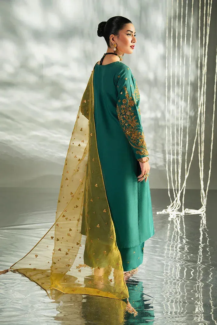 Imrozia Premium Rosaile Luxury Pret Raw Silk – view 2 – Poshaq