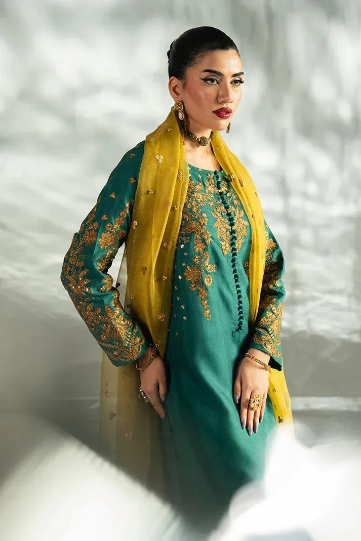 Imrozia Premium Rosaile Luxury Pret Raw Silk – view 4 – Poshaq