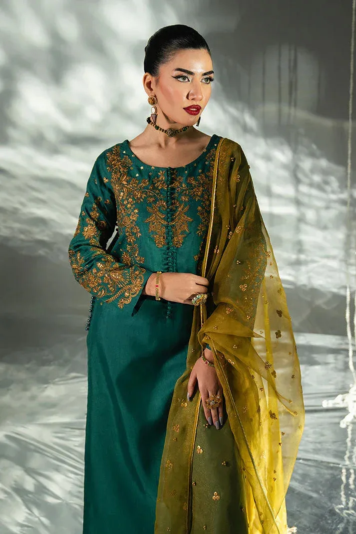 Imrozia Premium Rosaile Luxury Pret Raw Silk – view 5 – Poshaq