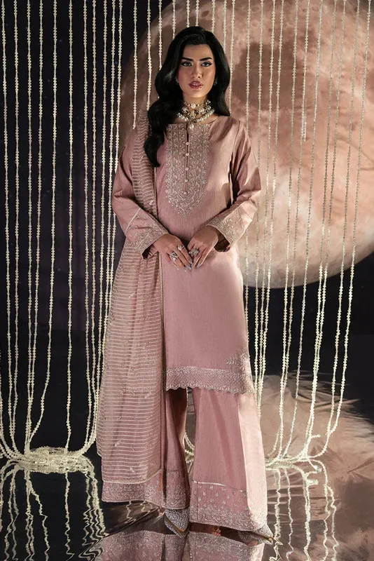 Imrozia Premium Rosaile Luxury Pret Raw Silk – view 1 – Poshaq