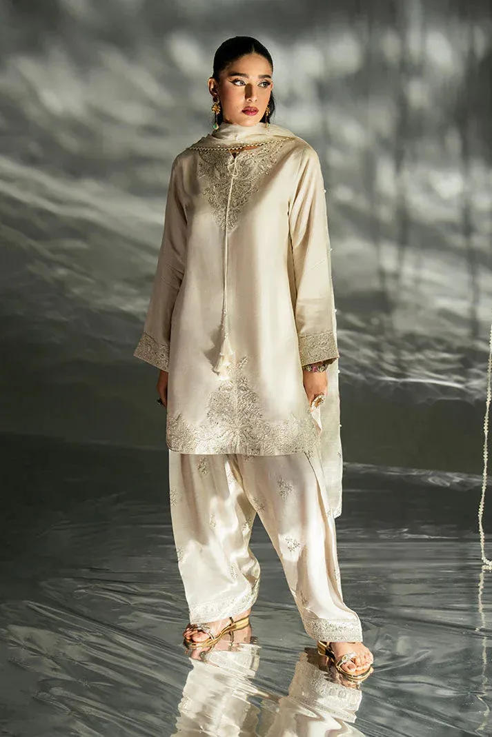 Imrozia Premium Rosaile Luxury Pret Raw Silk – view 4 – Poshaq