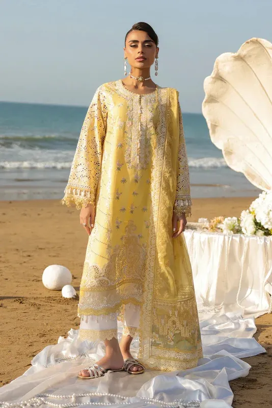 Yellow Organza – view 1 – Poshaq