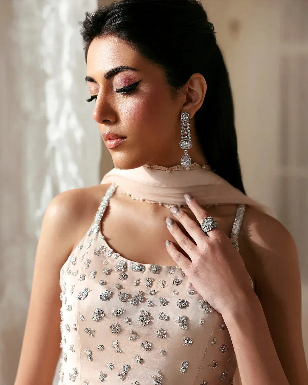 Faiza Saqlain Freya Luxury Pret Silk – view 4 – Poshaq