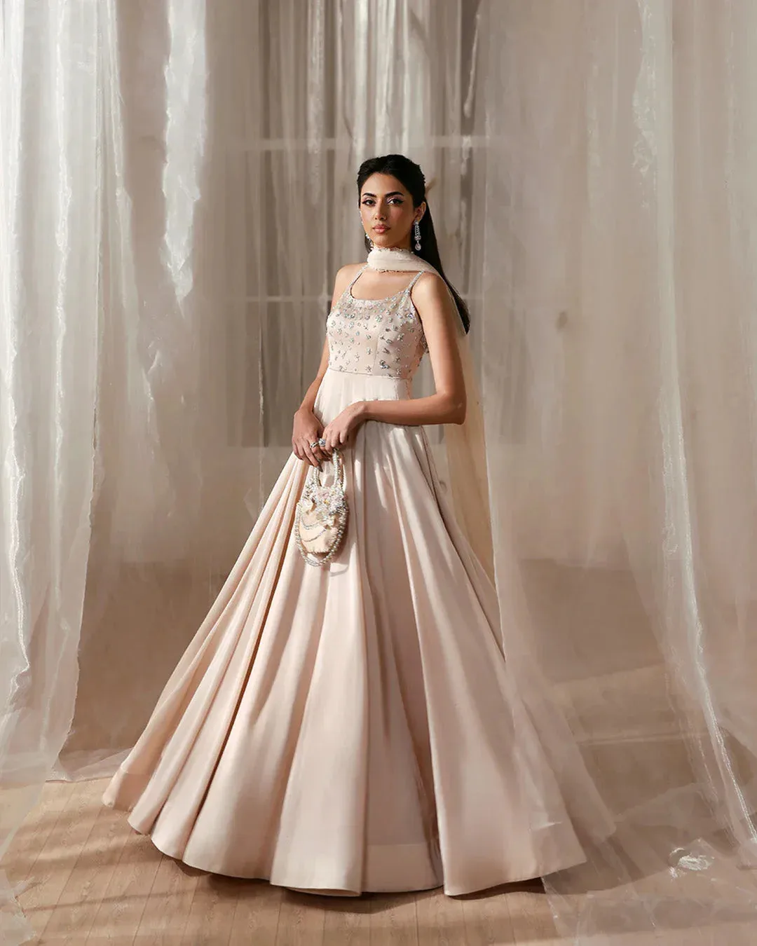Faiza Saqlain Freya Luxury Pret Silk – view 6 – Poshaq