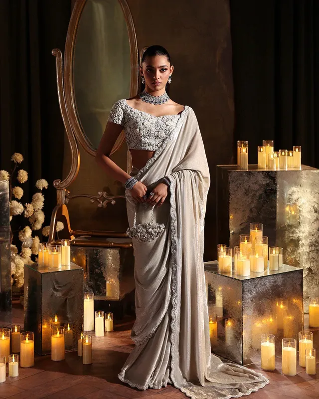 Faiza Saqlain Zaeva Wedding Formals Velvet – view 1 – Poshaq