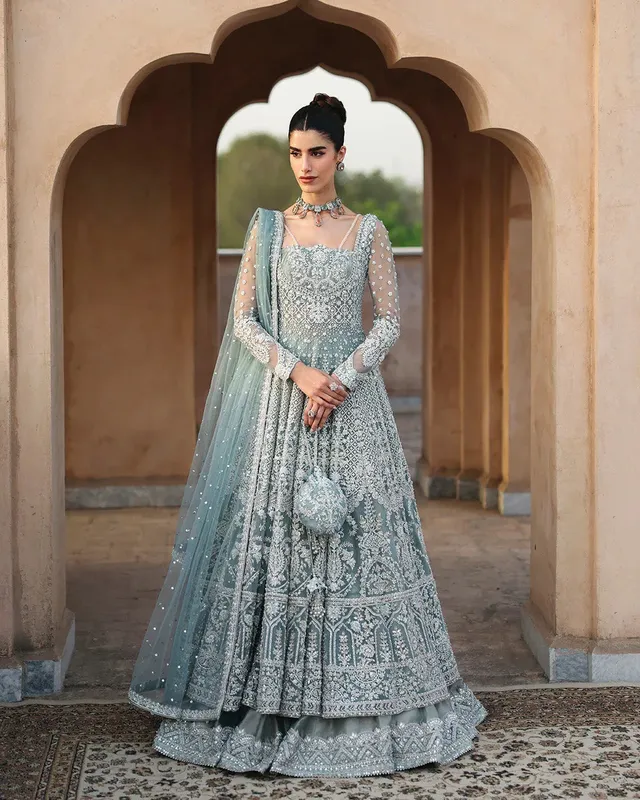 Faiza Saqlain Averia Bridals Tissue – view 1 – Poshaq