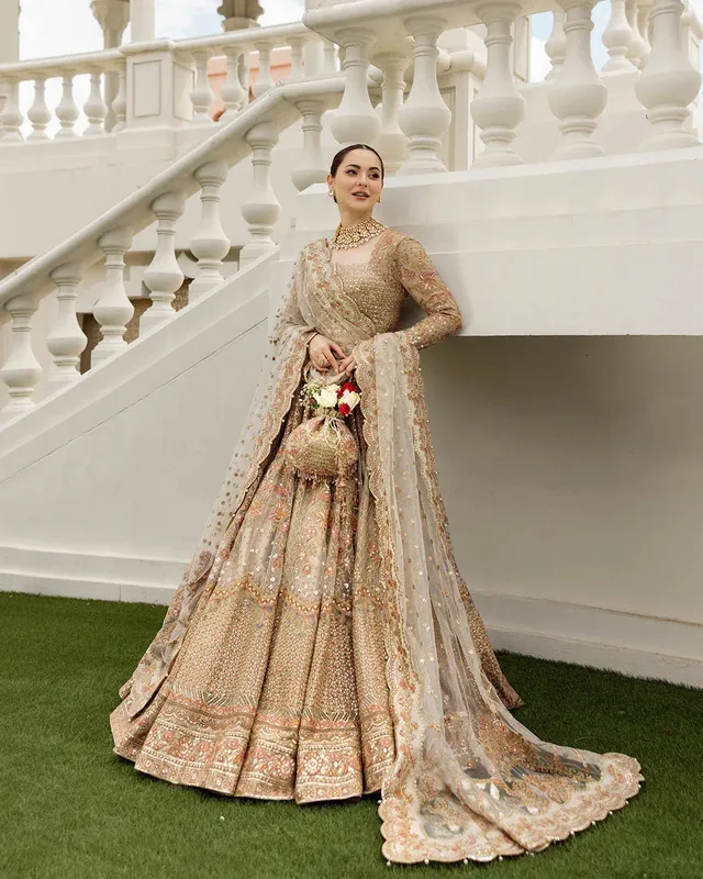 Faiza Saqlain Neorah 24' RTW Silk – view 1 – Poshaq