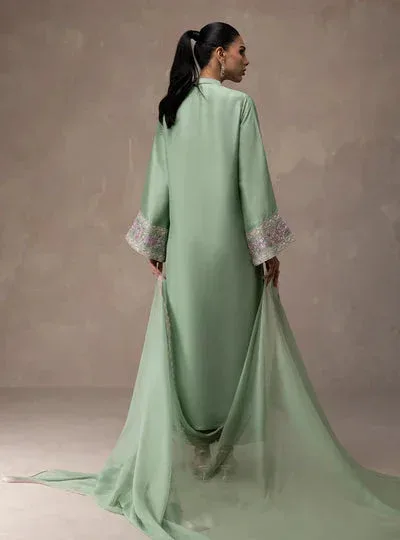 Zainab Chottani Eid Edit 26 Lilac Raw Silk – view 2 – Poshaq