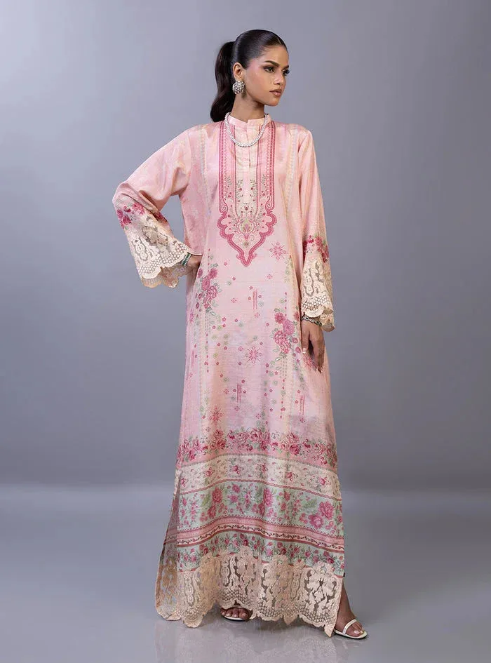 Zainab Chottani Eid Edit 26 Ivory Raw Silk – view 5 – Poshaq