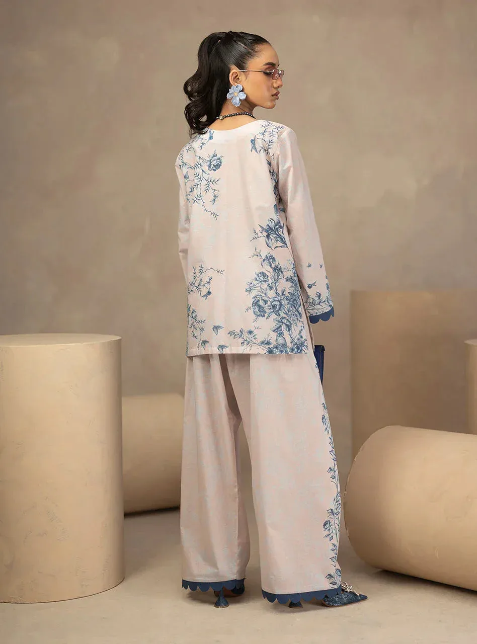 Zainab Chottani Zahra Spring Edit 26 Lilac – view 2 – Poshaq