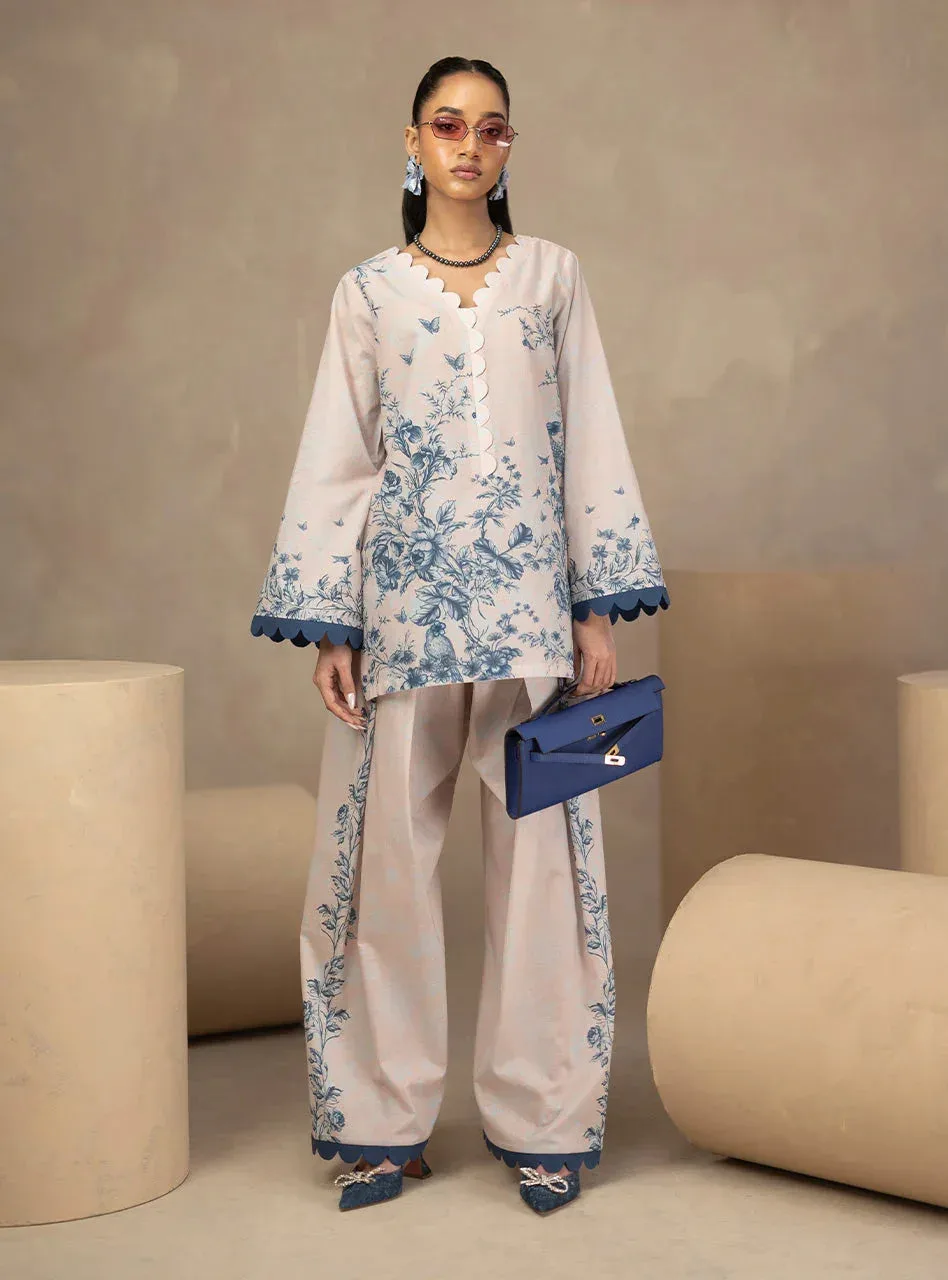 Zainab Chottani Zahra Spring Edit 26 Lilac – view 4 – Poshaq