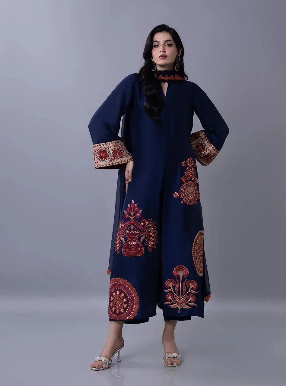 Zainab Chottani Ramadan Edit 26 Orange – view 5 – Poshaq