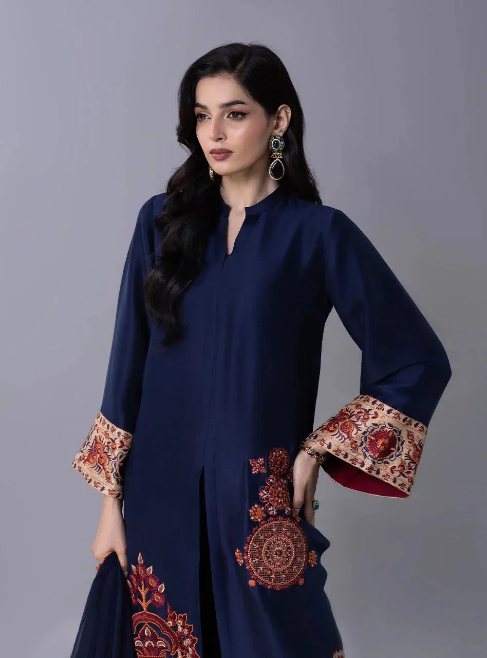 Zainab Chottani Ramadan Edit 26 Orange – view 6 – Poshaq