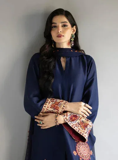 Zainab Chottani Ramadan Edit 26 Orange – view 8 – Poshaq