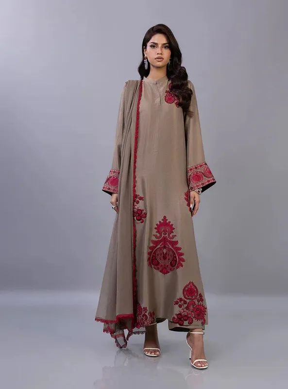 Zainab Chottani Ramadan Edit 26 Red – view 1 – Poshaq