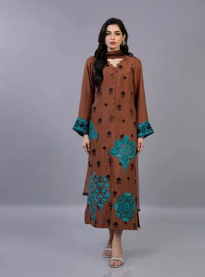 Zainab Chottani Ramadan Edit 26 Turquoise – view 1 – Poshaq