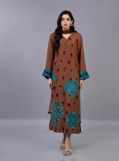 Zainab Chottani Ramadan Edit 26 Turquoise – view 1 – Poshaq
