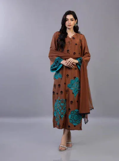 Zainab Chottani Ramadan Edit 26 Turquoise – view 4 – Poshaq