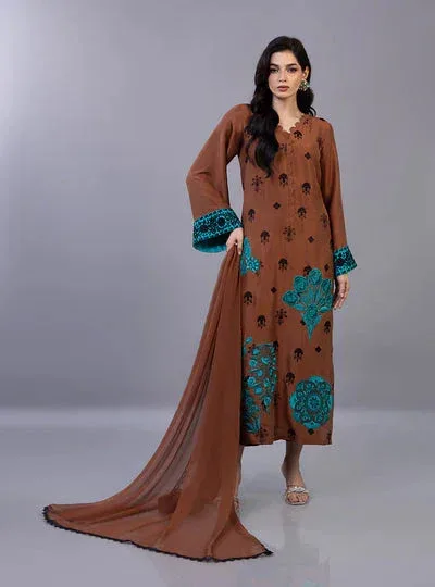 Zainab Chottani Ramadan Edit 26 Turquoise – view 5 – Poshaq