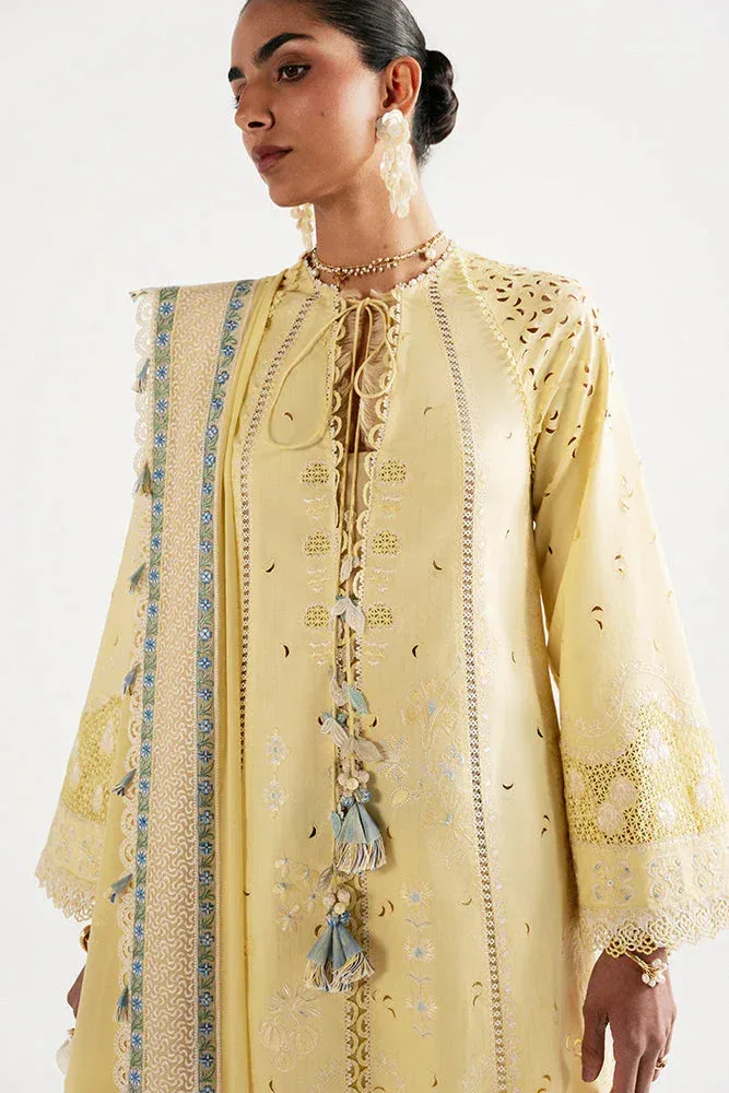 Suffuse Casual Pret Eid 26 Yellow Jacquard – view 3 – Poshaq