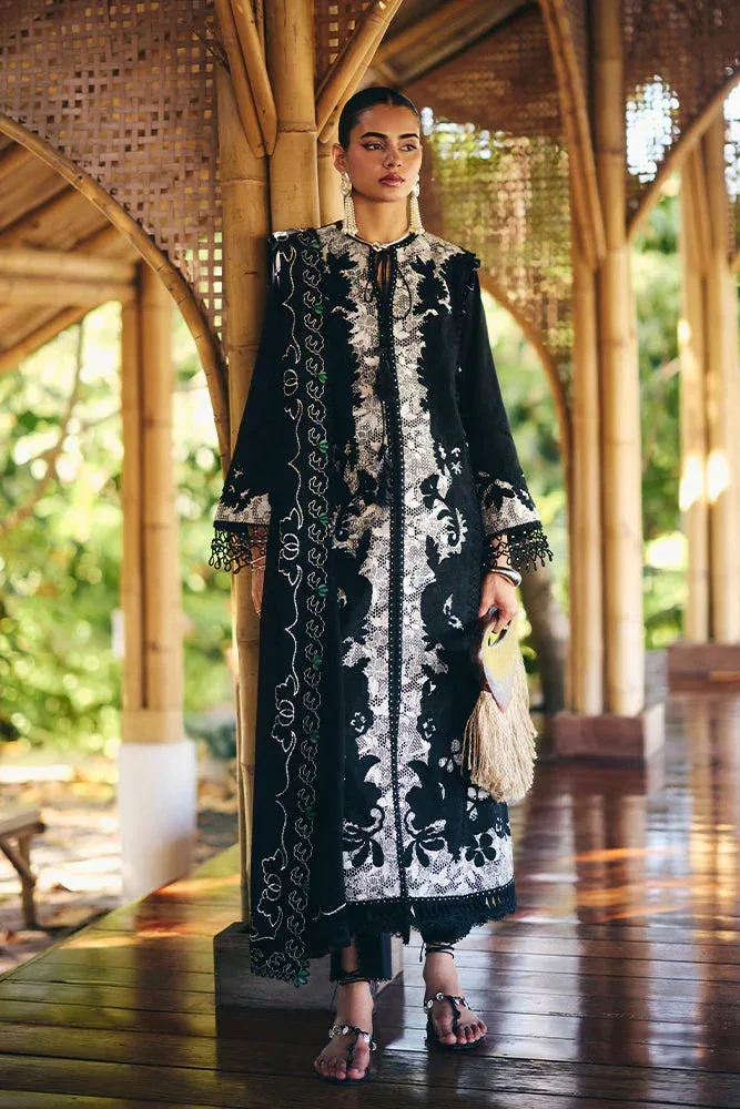 Suffuse Casual Pret Eid 26 Black Jacquard – view 1 – Poshaq