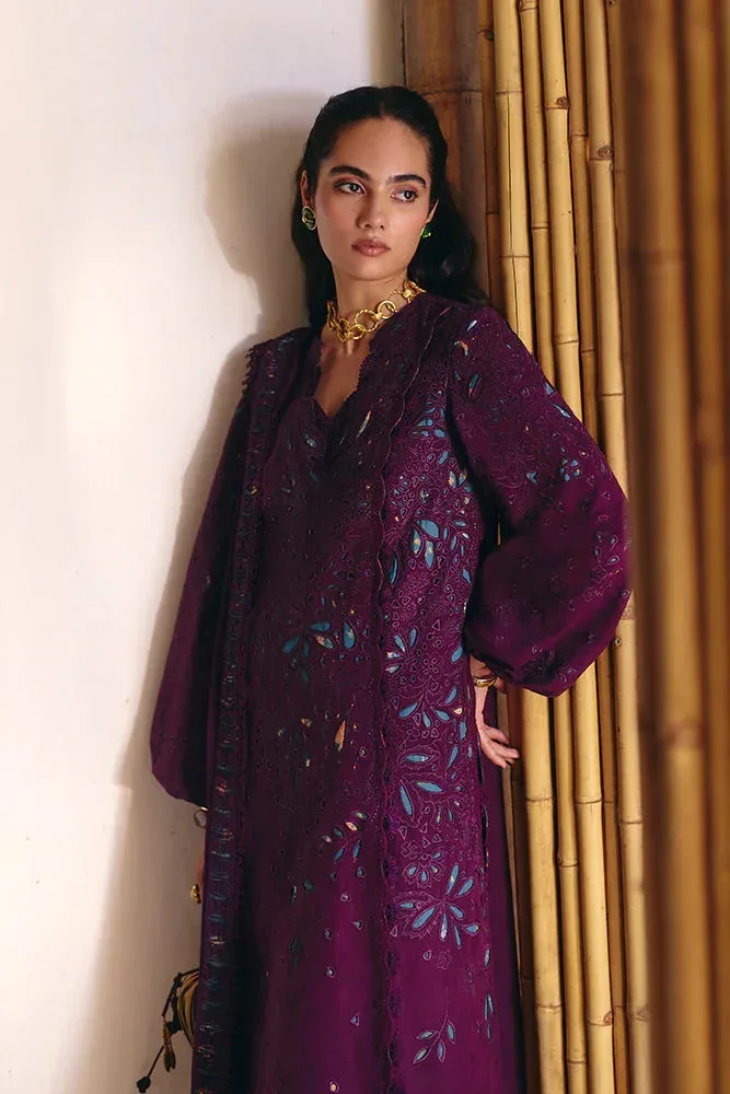 Suffuse Casual Pret Eid 26 Teal Jacquard – view 4 – Poshaq