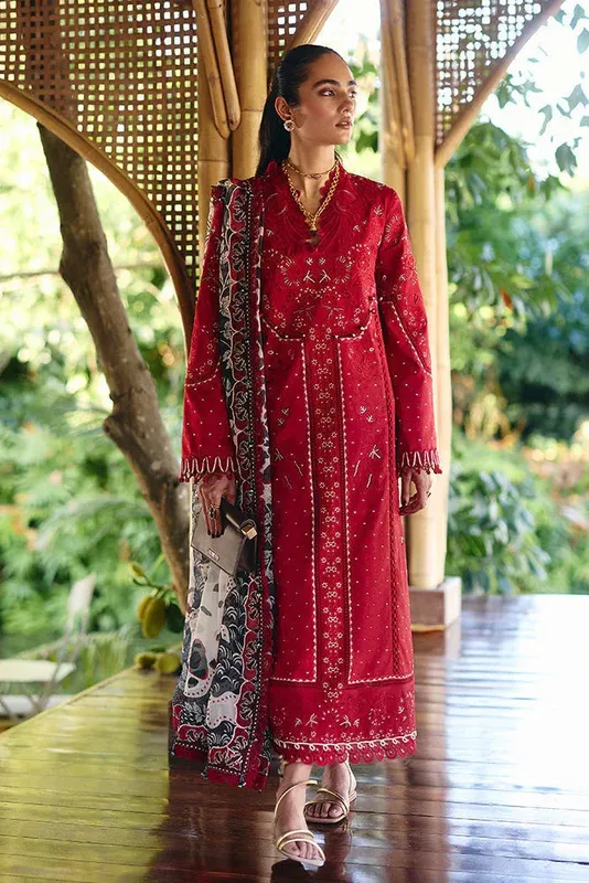 Suffuse Casual Pret Eid 26 Black Chiffon – view 1 – Poshaq