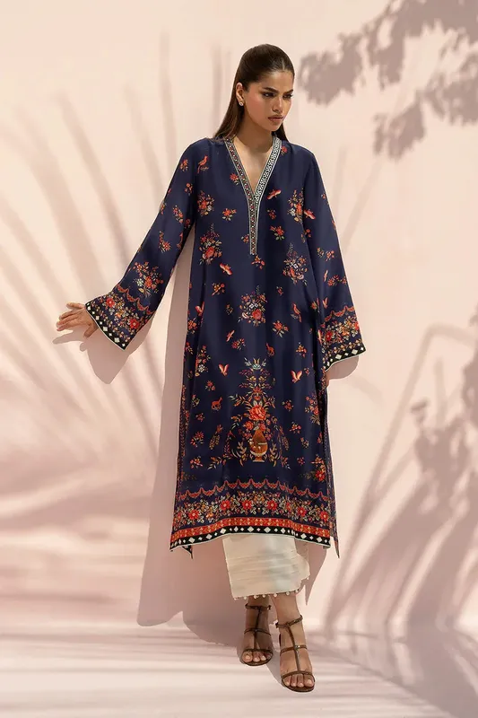 Sania Maskatiya Eid Edit 26 Ivory Crepe – view 1 – Poshaq