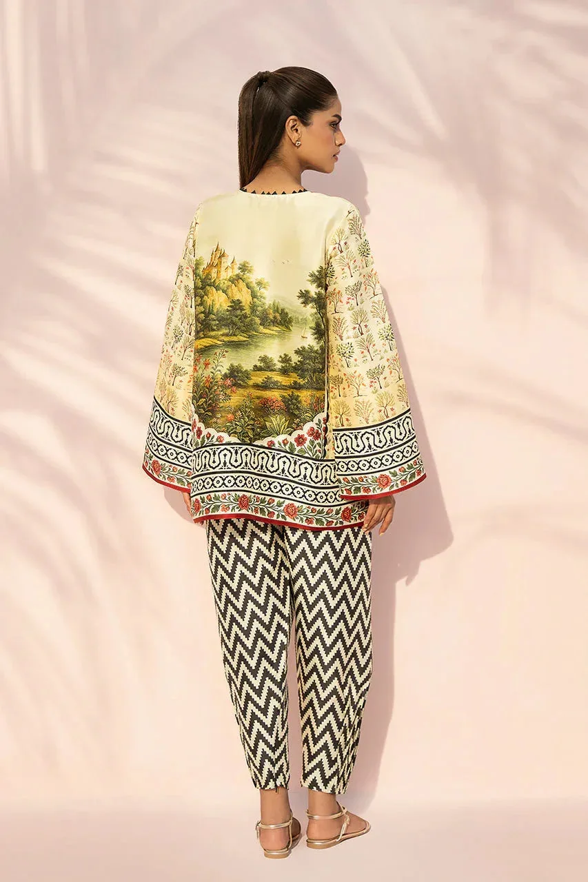 Sania Maskatiya Eid Edit 26 Ivory – view 2 – Poshaq